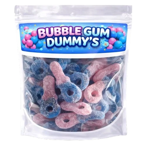 Bubble gum dummies