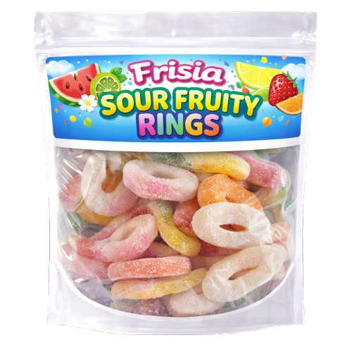Sour fruity rings